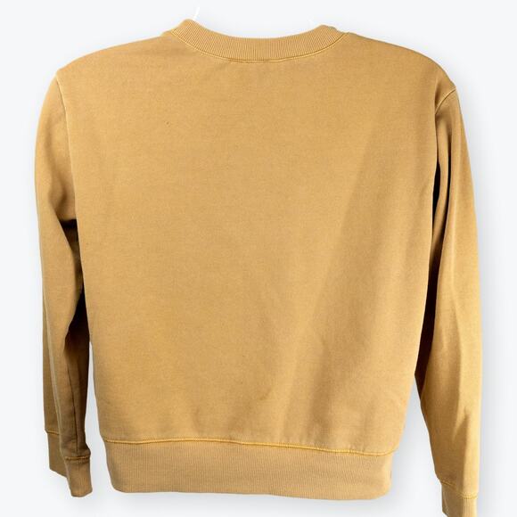 the commons Mustard Yellow Boys Crewneck Sweatshirt L - Picture 3 of 8